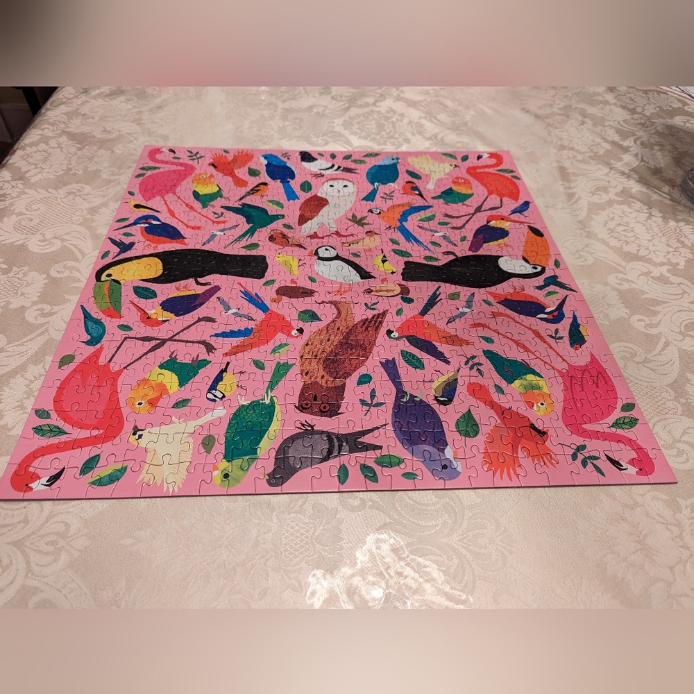 Mudpuppy Kaleido-Birds 500 Piece Puzzle